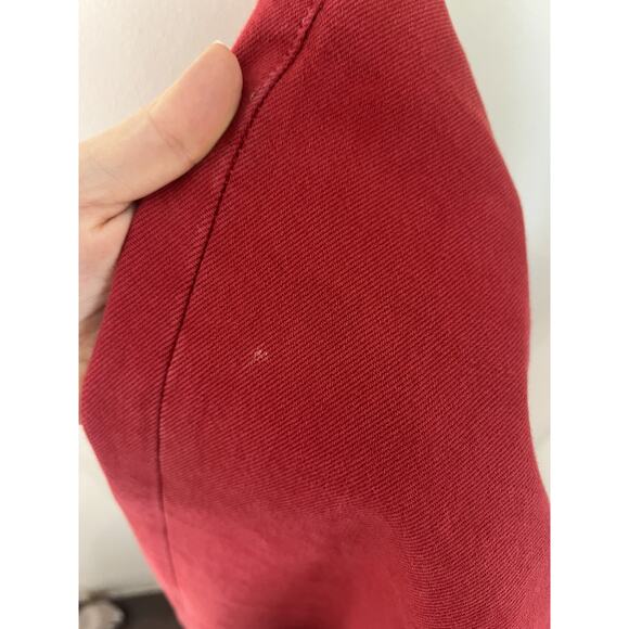 Vintage 80s Levis 501 Jeans Mens 30x30 Regular bright Red Button Fly Made in USA - Picture 8 of 11